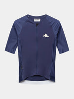 CAFE DU CYCLISTE Vinciane Super Light Women Jersey - Navy