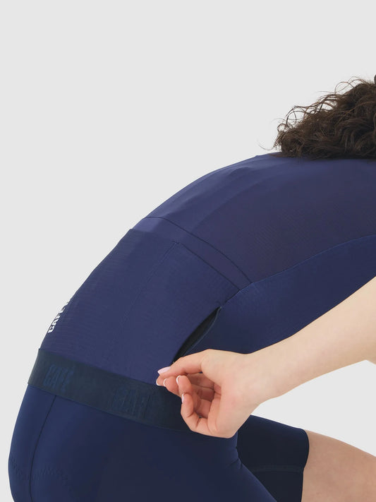 CAFE DU CYCLISTE Vinciane Super Light Women Jersey - Navy