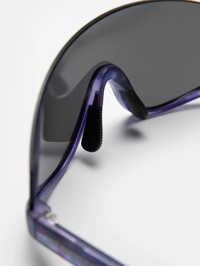 CAFE DU CYCLISYE Eyewear Emile Mirrored Sports Sunglasses - Verbena Tortoise