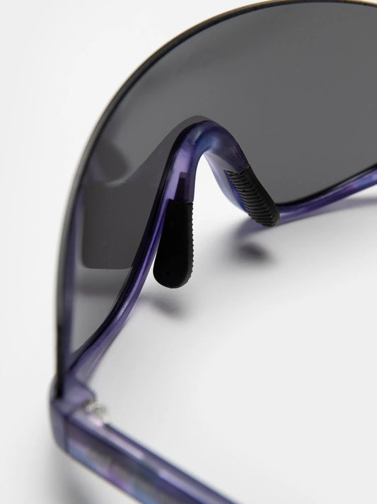 CAFE DU CYCLISYE Eyewear Emile Mirrored Sports Sunglasses - Verbena Tortoise