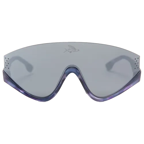 CAFE DU CYCLISYE Eyewear Emile Mirrored Sports Sunglasses - Verbena Tortoise