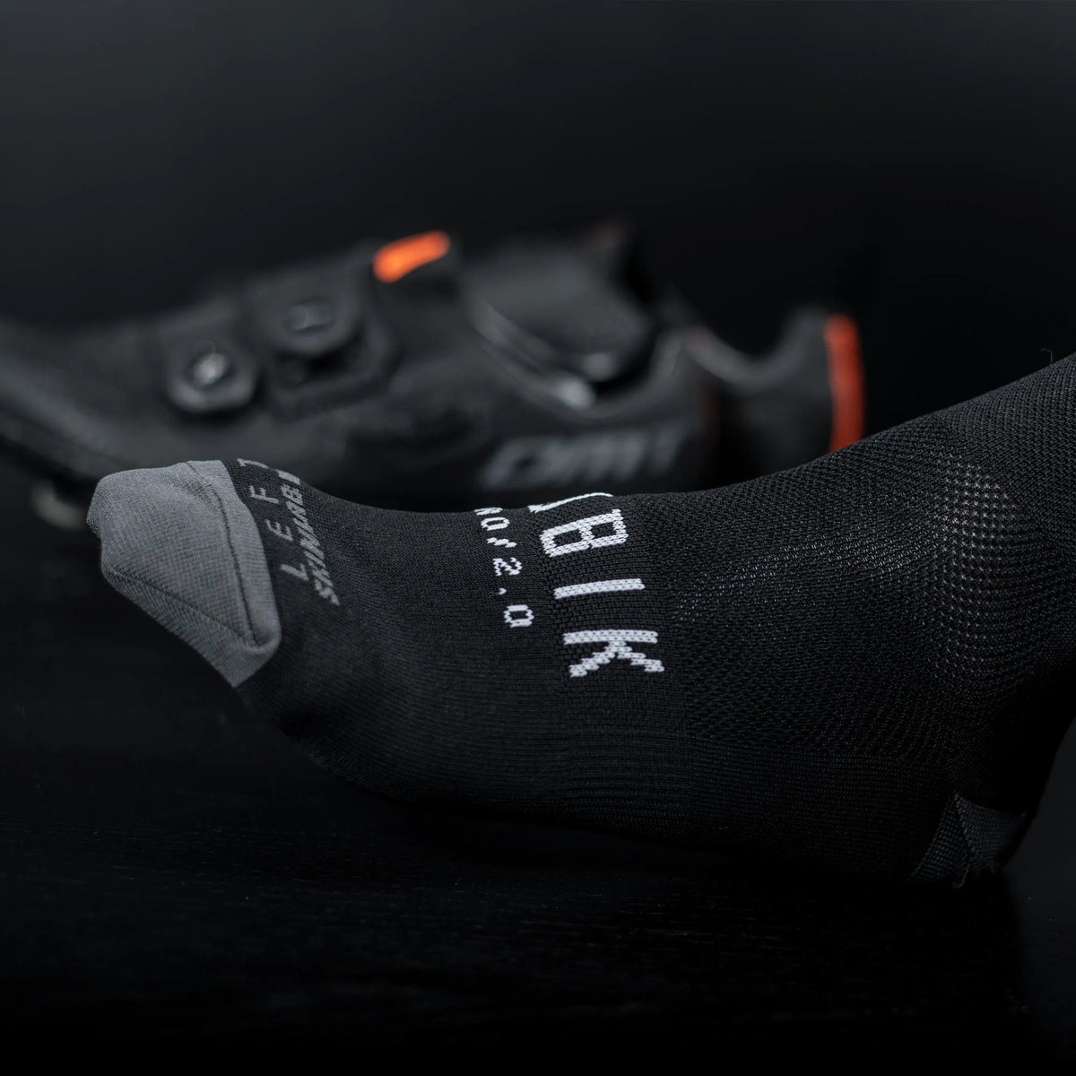 GOBIK IRO 2.0 UNISEX Sokker - Sort LOGO