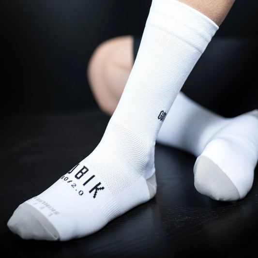 GOBIK IRO 2.0 UNISEX Mitjons - Blanc LOGO