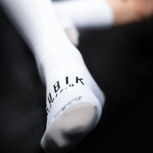 GOBIK IRO 2.0 UNISEX Mitjons - Blanc LOGO