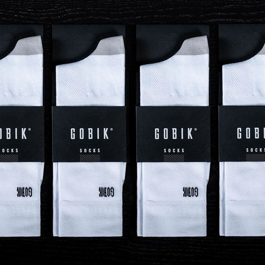 GOBIK IRO 2.0 UNISEX Mitjons - Blanc LOGO
