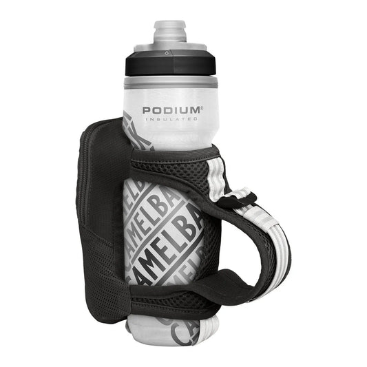 CAMELBAK QUICK GRIP CHILL 21OZ HANDHELD BOTTLE - BLACK/SAFETY YELLOW