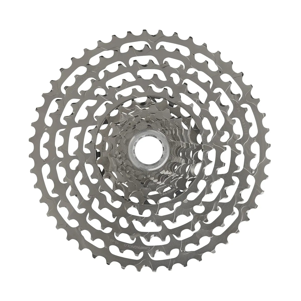 CAMPAGNOLO Super Record X 13 Cassette - Silver — Campagnolo official image