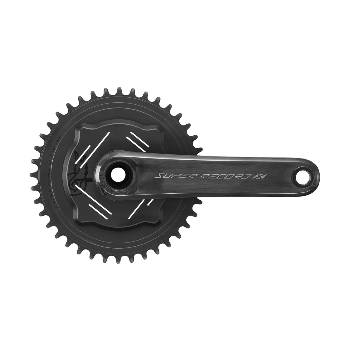 CAMPAGNOLO Super Record X 13 Crankarm Set Without Power Meter - Black — Campagnolo official image