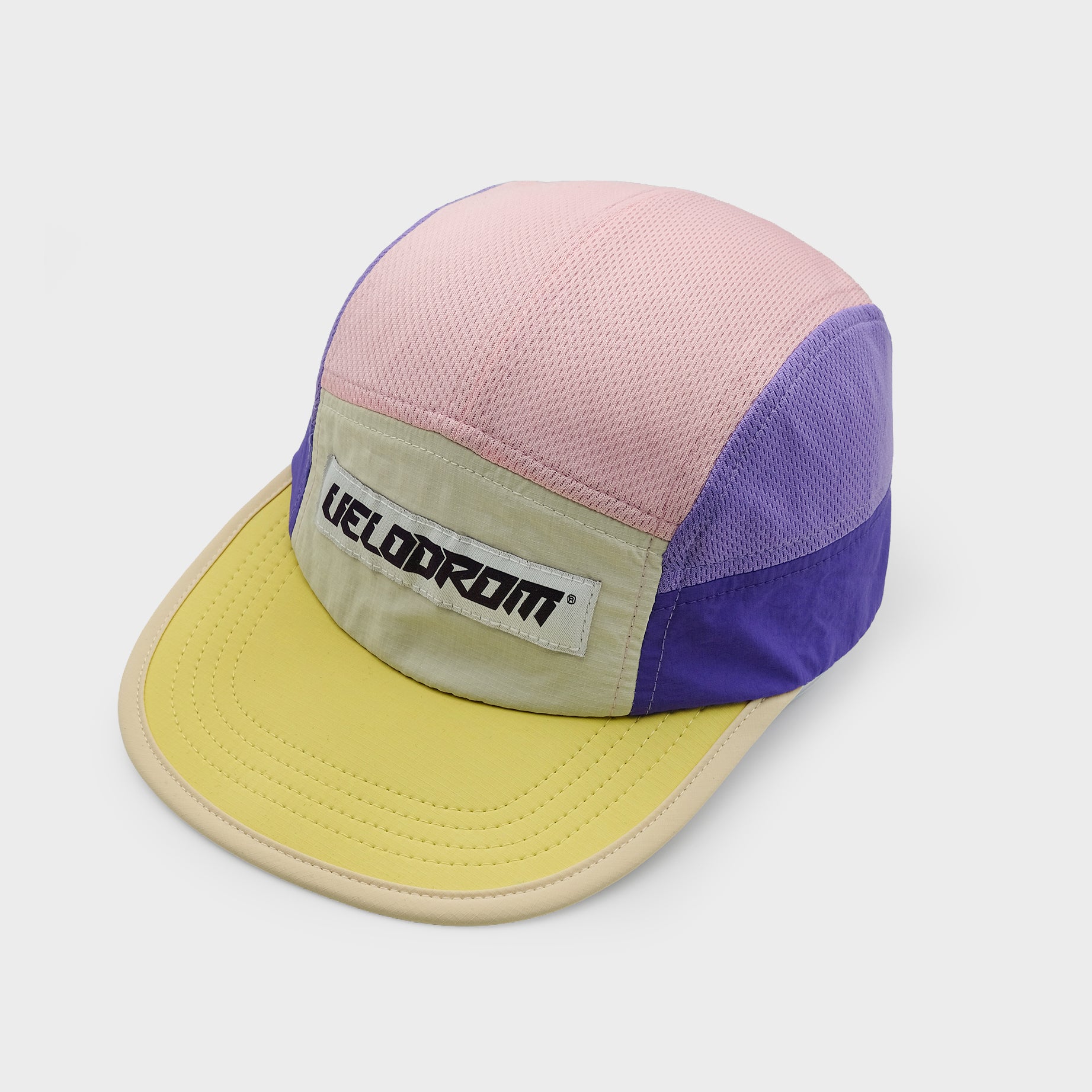 VELODROM 5 Panel Mesh Gorra - Pink/Purple/Yellow