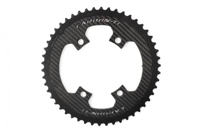 CARBON TI X Carboring Evo 50x110 4 Arms XAXS - Carbon Black