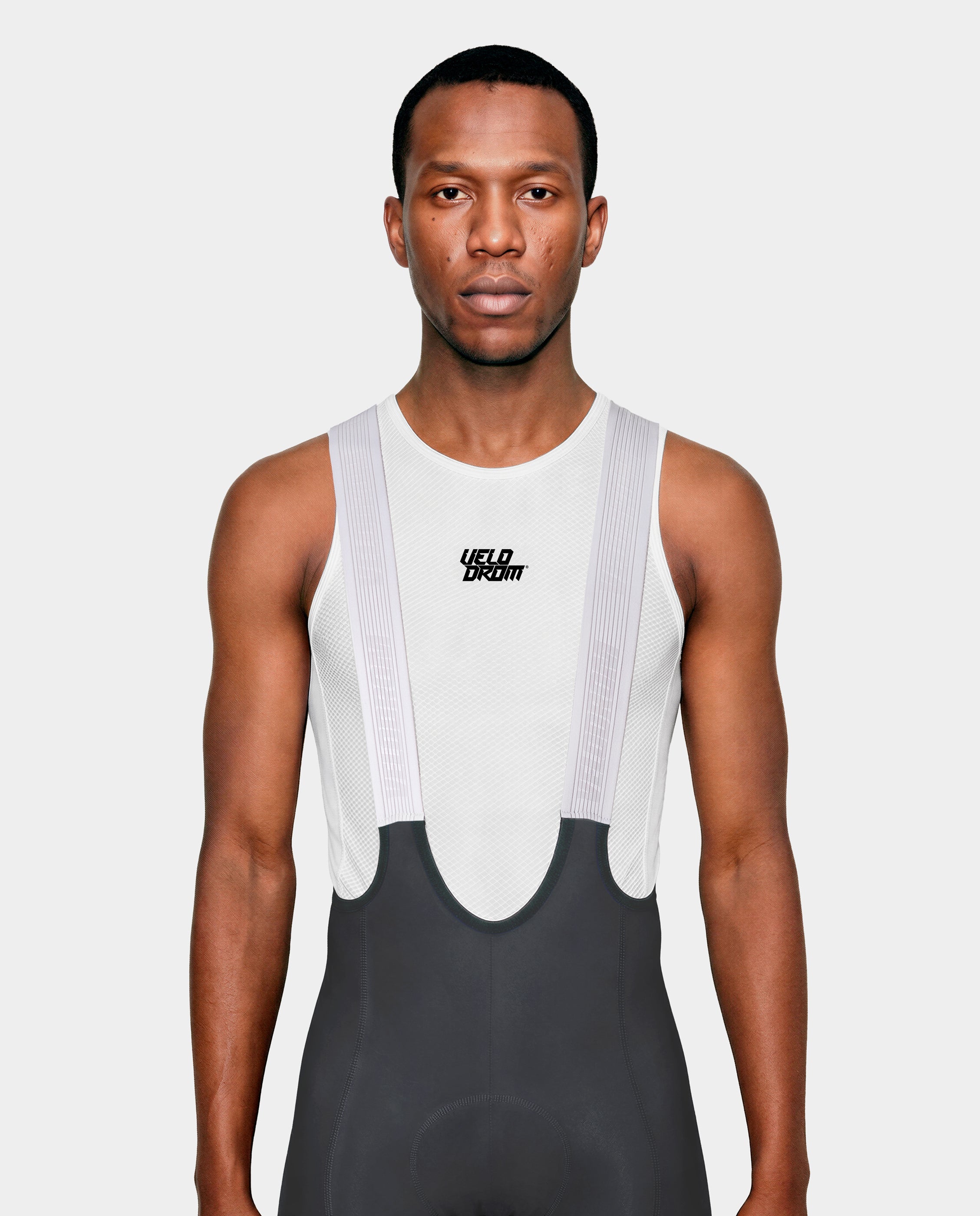 VELODROM Raceday 4.0 Cargo Bib Short - Grey/White