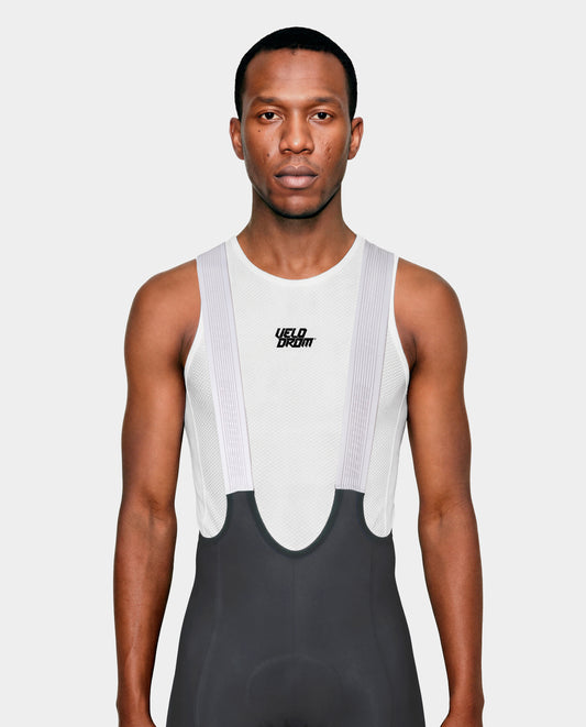 VELODROM Raceday 4.0 Cargo Bib Short - Grey/White