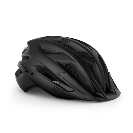 CASCO MET CROSSOVER NEGRO - MATE