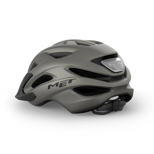 CASCO MET CROSSOVER TITANIO - MATE