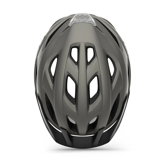 CASCO MET CROSSOVER TITANIO - MATE
