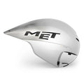 CASCO MET DRONE WIDE BODY II BLANCO METALICO - BRILLO