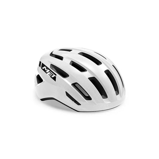 CASCO MET MILES MIPS BLANCO - BRILLO