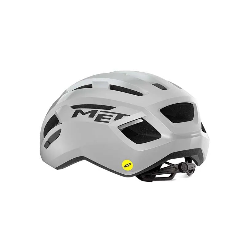 CASCO MET VINCI MIPS BLANCO/PLATA - BRILLO