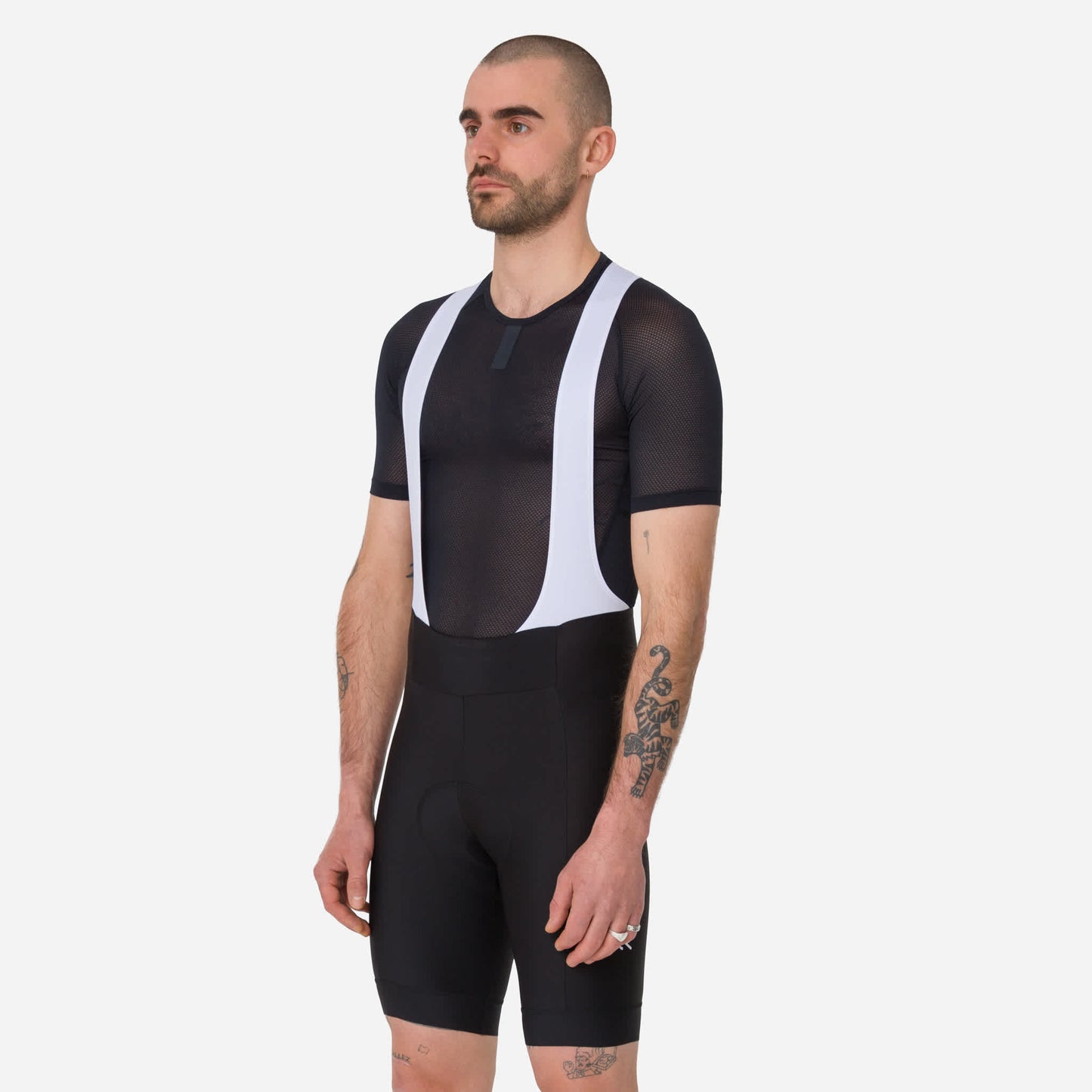 RAPHA Core Bib Shorts - BLW Black/White