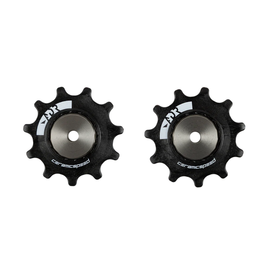 CERAMICSPEED Alpha Pulley Wheels for Shimano R9250 - Black