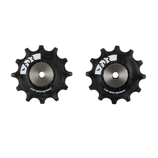 CERAMICSPEED Alpha Pulley Wheels for Sram XPLR D1 - Black