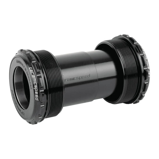 CERAMICSPEED BOTTOM BRACKET BB ALPHA FOR T47/68 30MM GRAVEL - BLACK