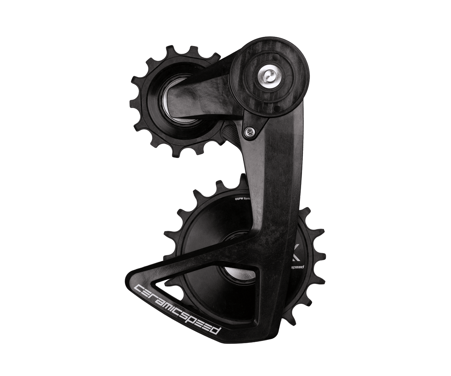 CERAMICSPEED OSPW ALPHA FOR SHIMANO GRX/XTR/XT 12S DI2 - BLACK