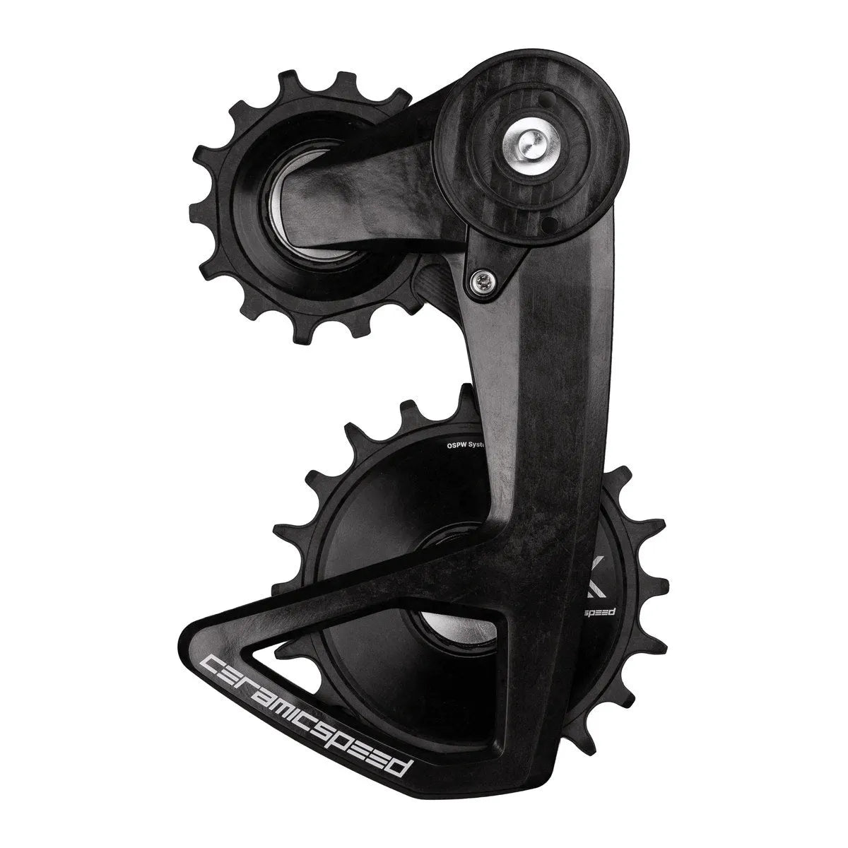 CERAMICSPEED OSPW ALPHA FOR SHIMANO GRX/XTR/XT 12S DI2 - BLACK