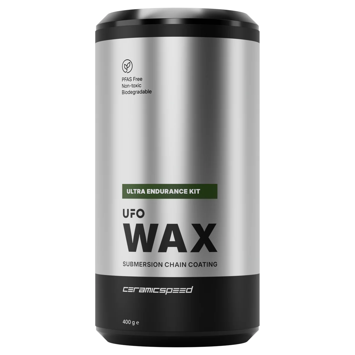 CERAMICSPEED UFO Wax Ultra Endurance Kit - Black/Silver