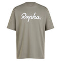 RAPHA COTTON LOGO TShirt - KHAKI/Weiß
