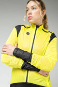 GOBIK PLUVIA Unisex Lätt Regnjacka - CITRONELL