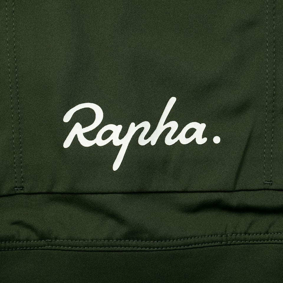 RAPHA Core Lightweight Jersey - KGW Deep Olive Green/ White