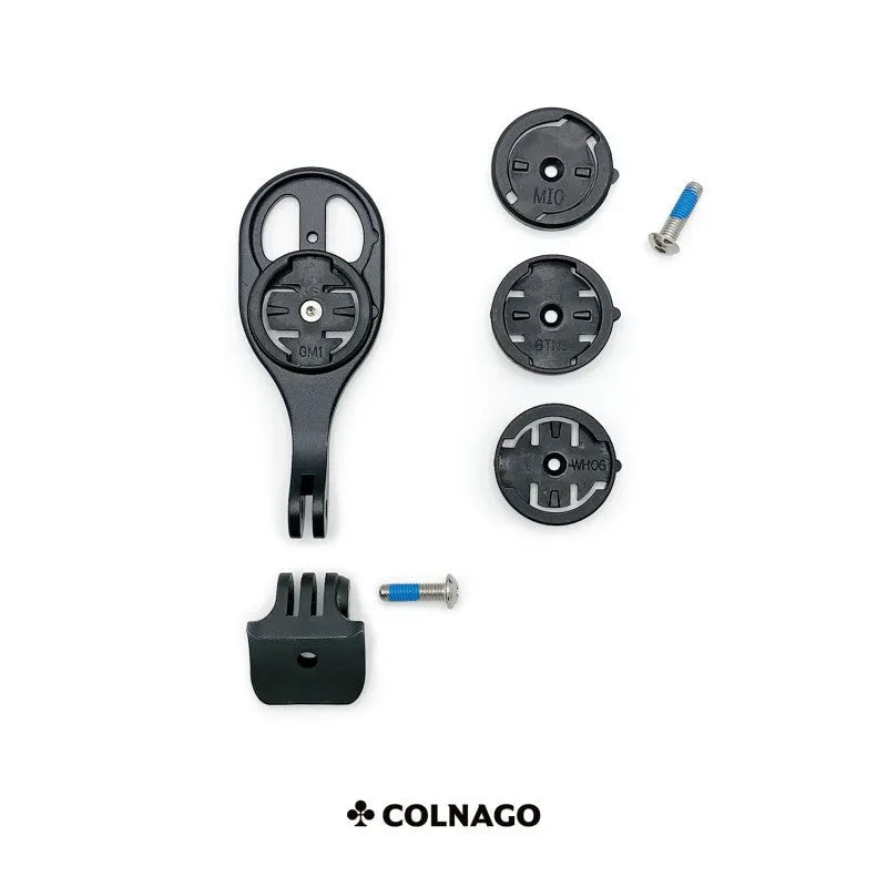 COLNAGO CC1 Computer Mount + Adaptors - Black