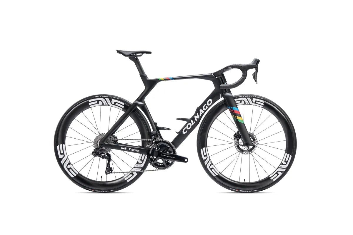 COLNAGO Y1rs Shimano Durace Di2/ Enve WS SES 4.5 Wheels - Black/World Cup