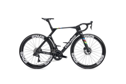 COLNAGO Y1rs Shimano Durace Di2/ Enve WS SES 4.5 Wheels - Black/World Cup