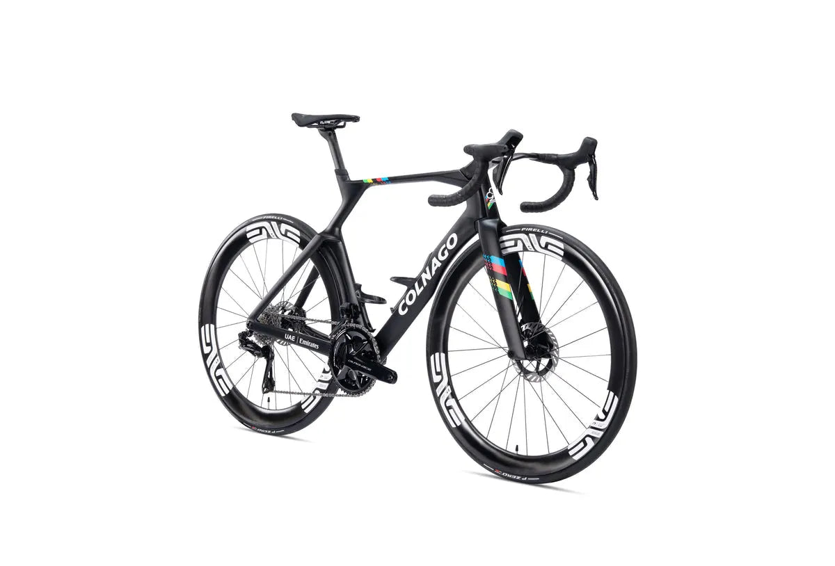 COLNAGO Y1rs Shimano Durace Di2/ Enve WS SES 4.5 Wheels - Black/World Cup
