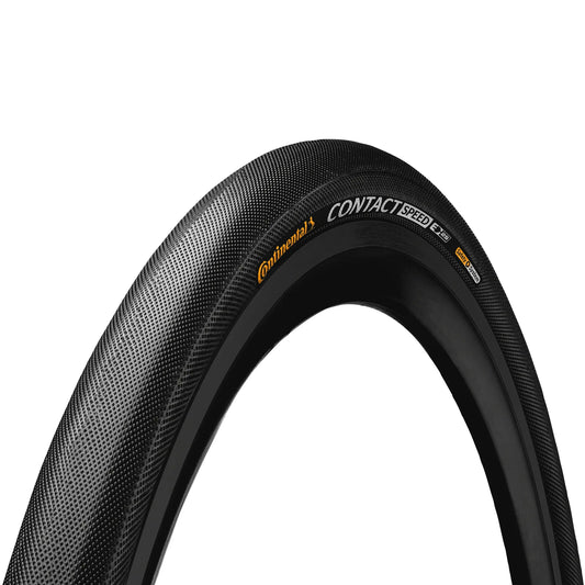 CONTINENTAL CONTACT Speed Rigid Reflective Road Tyre - Black