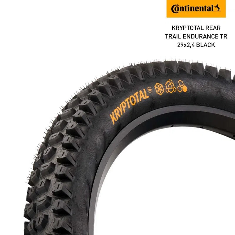 CONTINENTAL Kryptotal Rear Trail Endurance TR 29x2.40 - Black