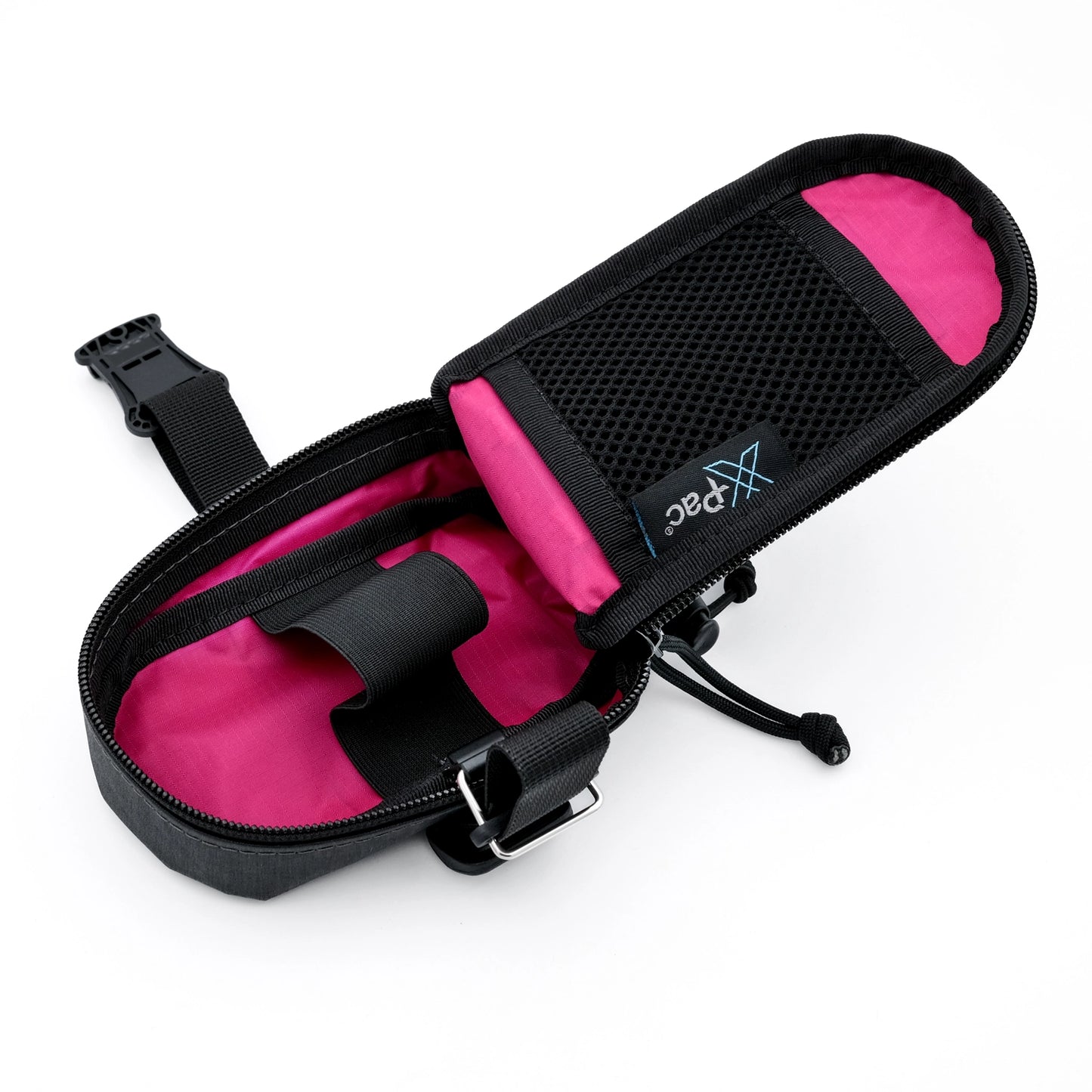 VELODROM RaceDay by Cordel Saddle Bag - Heavy Graphic Black/White