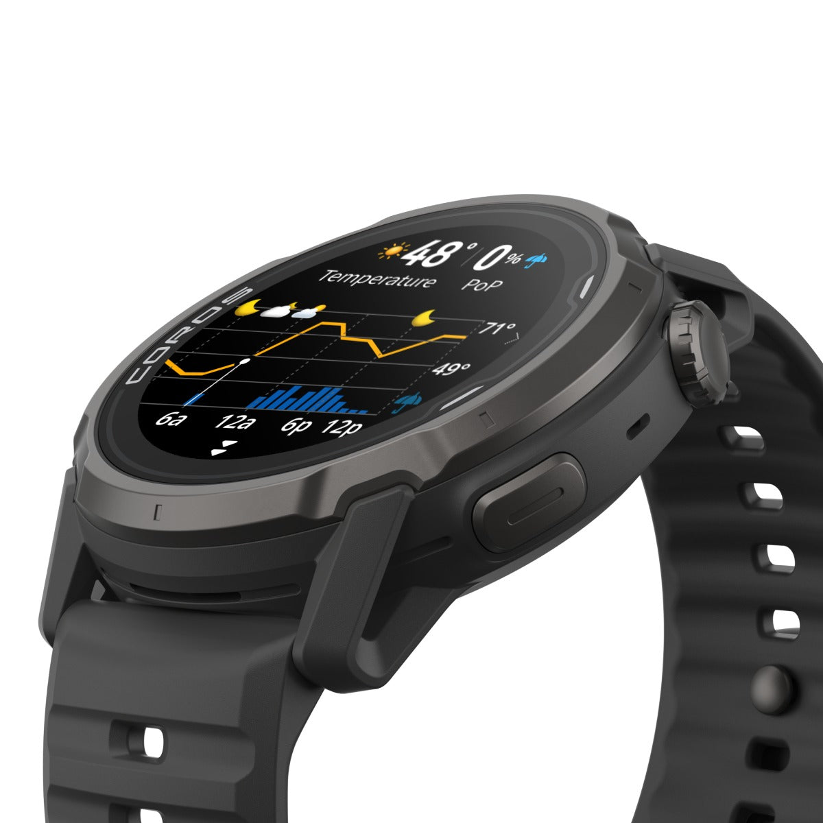 COROS APEX 4 42MM GPS OUTDOOR WATCH - BLACK