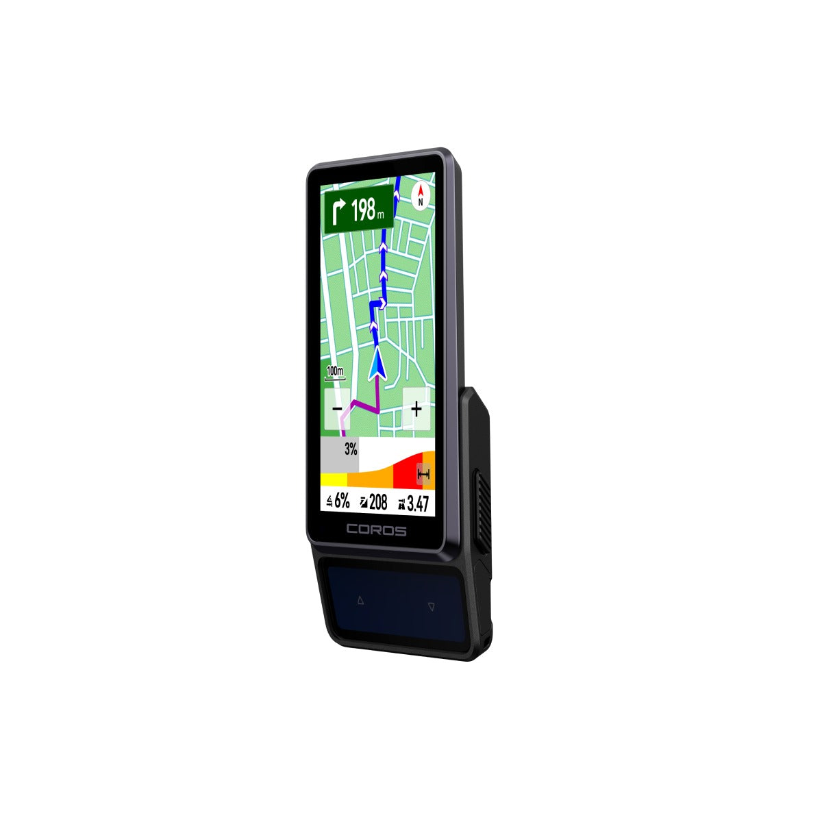 COROS DURA 2 SOLAR GPS BIKE COMPUTER - BLACK