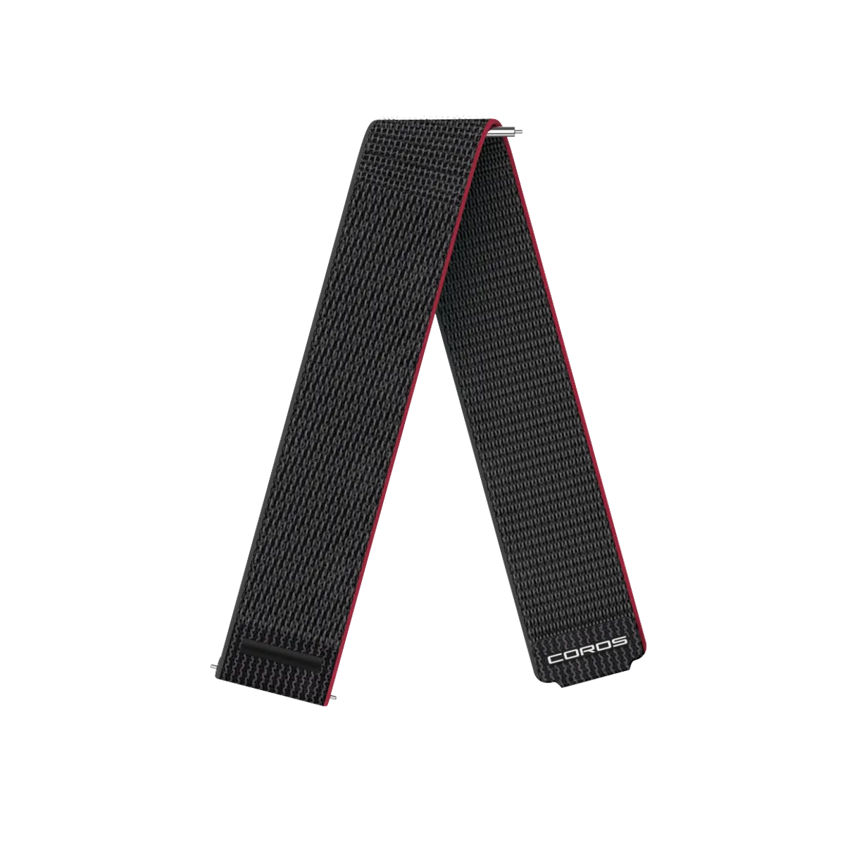 COROS PACE 3 NYLON BAND 22MM - BLACK RED