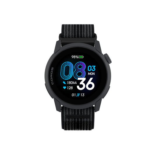 COROS PACE 4 GPS SPORT WATCH NYLON - BLACK