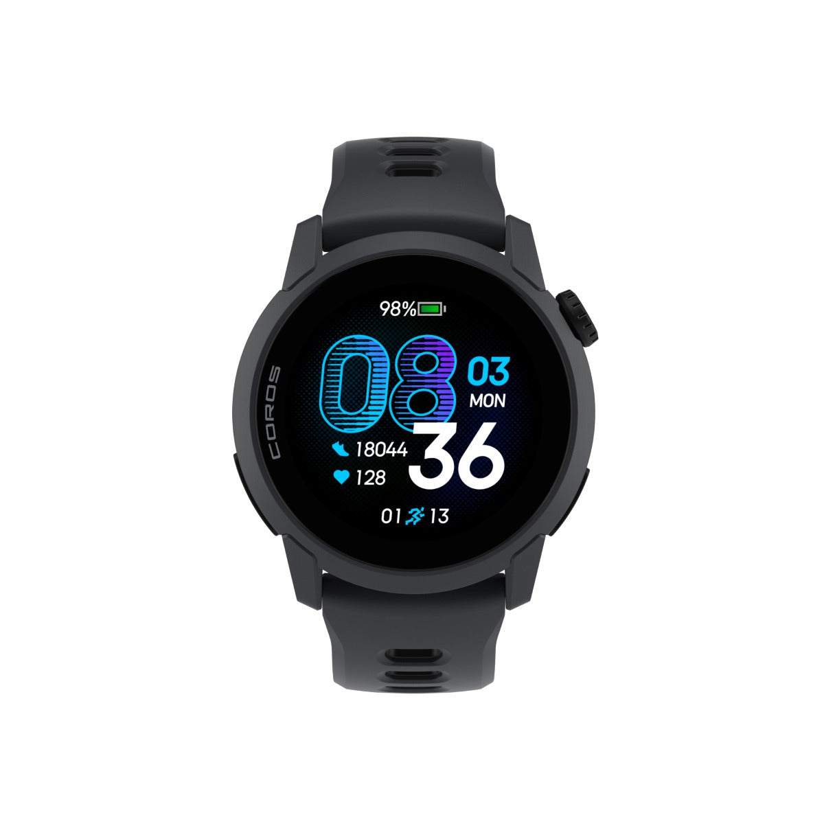 COROS PACE 4 GPS SPORT WATCH SILICONE - BLACK