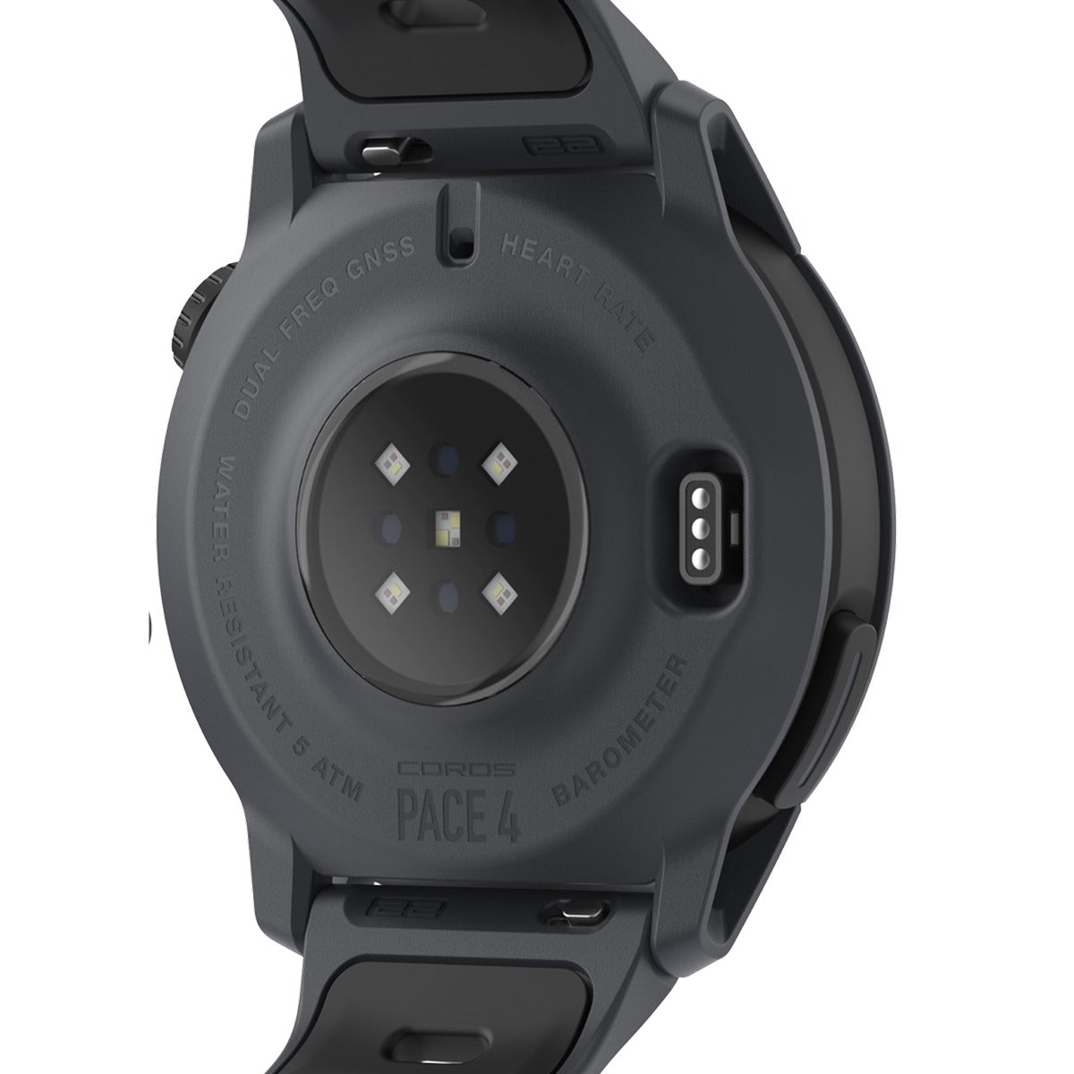 COROS PACE 4 GPS SPORT WATCH SILICONE - BLACK