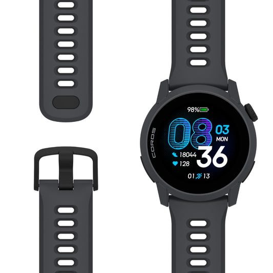 COROS PACE 4 GPS SPORT WATCH SILICONE - BLACK