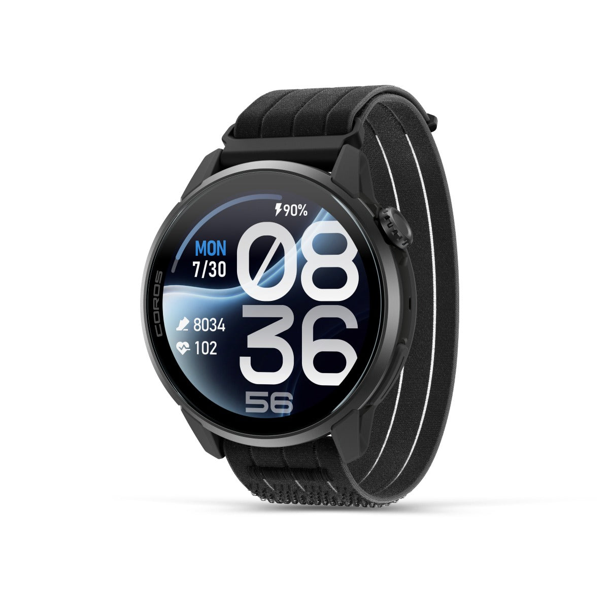 COROS PACE 4 PRO GPS SPORT WATCH NYLON - BLACK