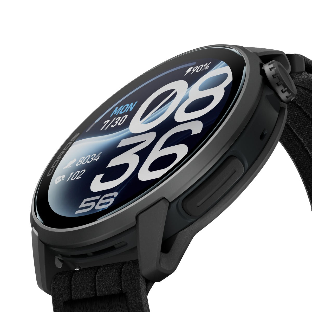 COROS PACE 4 PRO GPS SPORT WATCH NYLON - BLACK