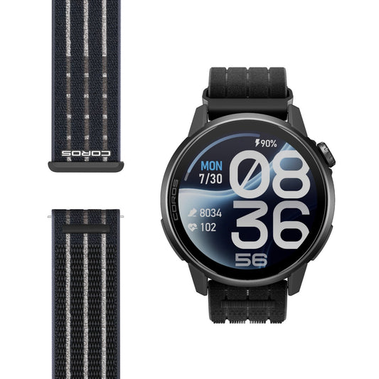 COROS PACE 4 PRO GPS SPORT WATCH NYLON - BLACK