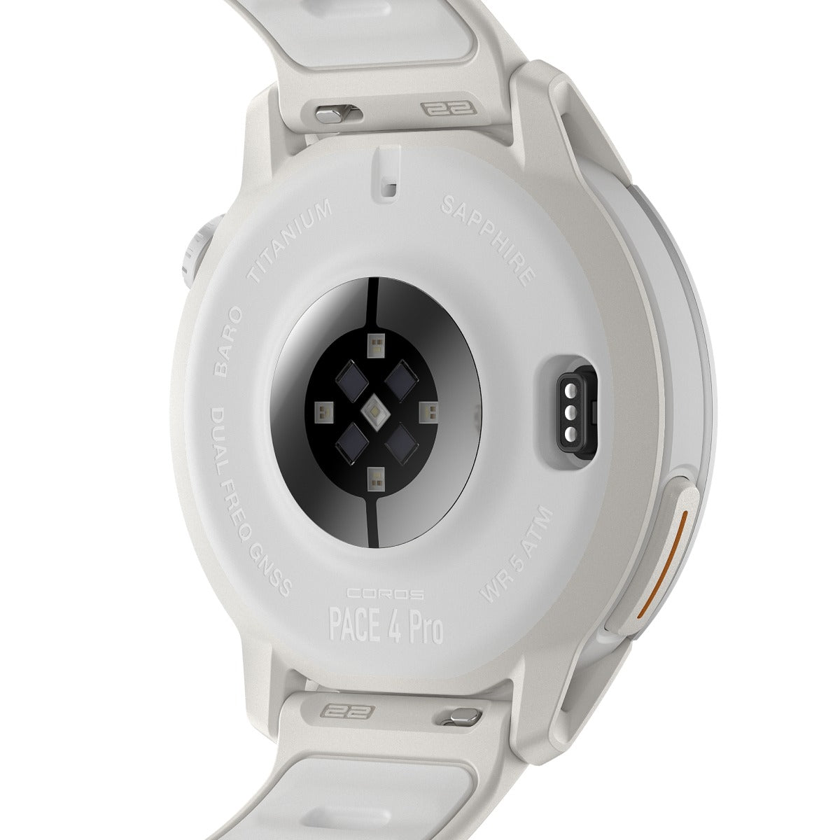 COROS PACE 4 PRO GPS SPORT WATCH SILICONE - WHITE